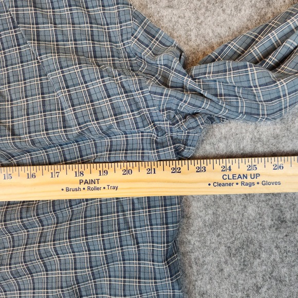 Ralph Lauren Shirt Men L Blue Plaid Button Down Long Sleeve Classic Casual Pony - Picture 10 of 10